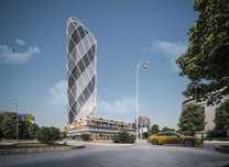2-комнатная квартира, 70 м²,коробка, Piramit Tower, эт40/48 Небоскреб`