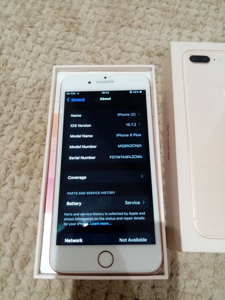 Iphone 8 plus rose gold