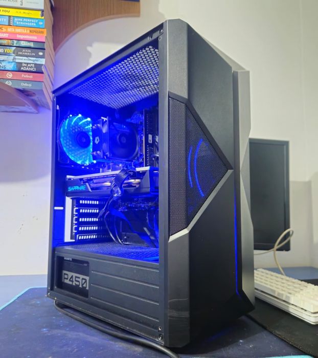 PC gaming i3-9100f rx 580 16gb ram