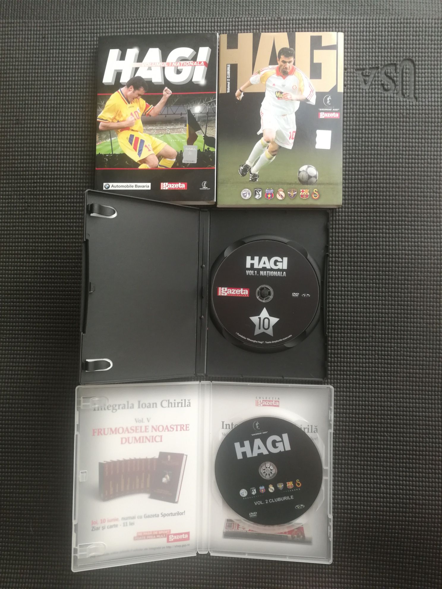 Dvd Gica Hagi, volumul 1 & 2