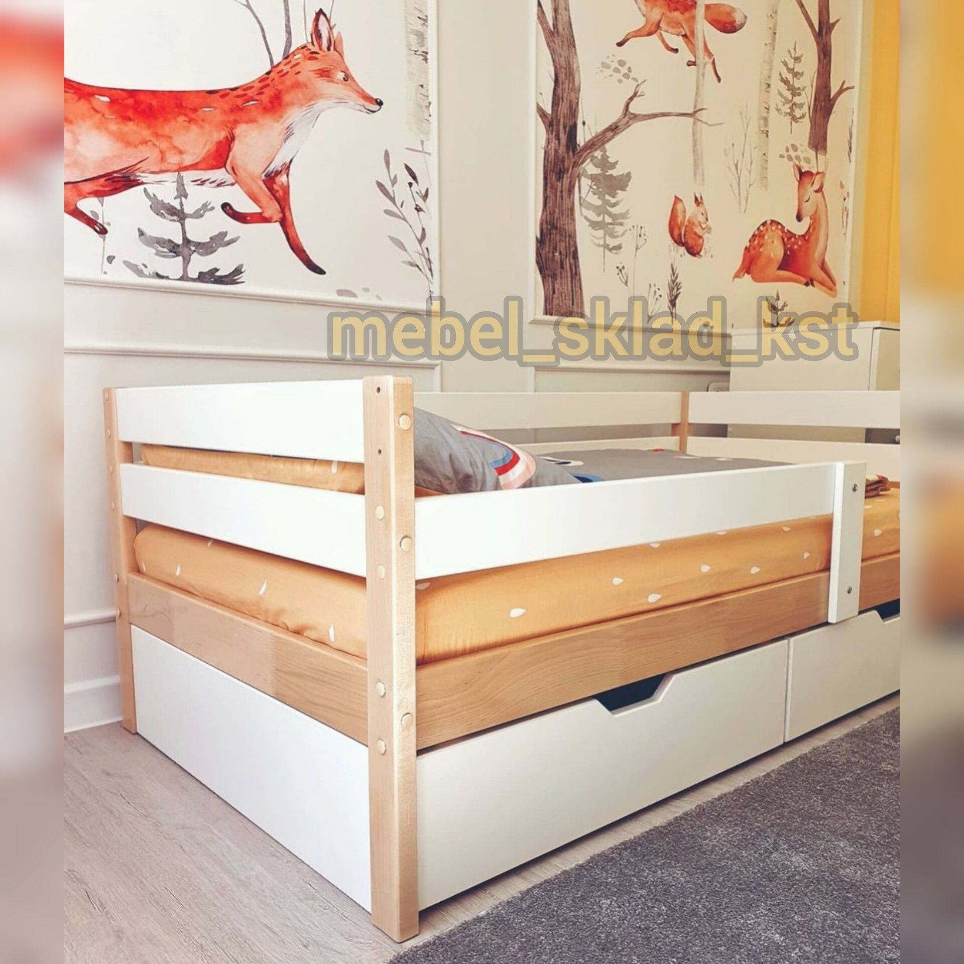 Кровать детская 160*80 и 180/200*90 (3 модели)