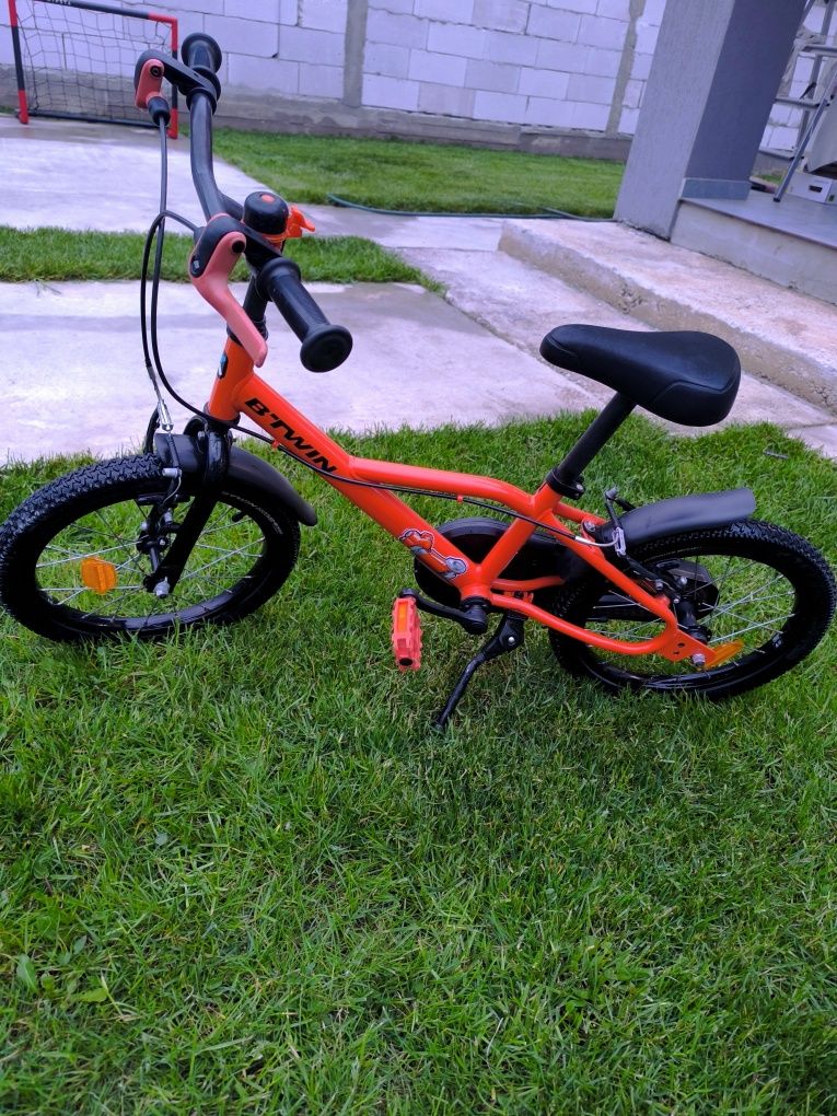 Bicicleta Btwin copii 3-7 ani roti 16 inch