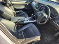 Interior din piele neagra bmw x3 f25 Dezmembrez bmw x3 f25 xdrive