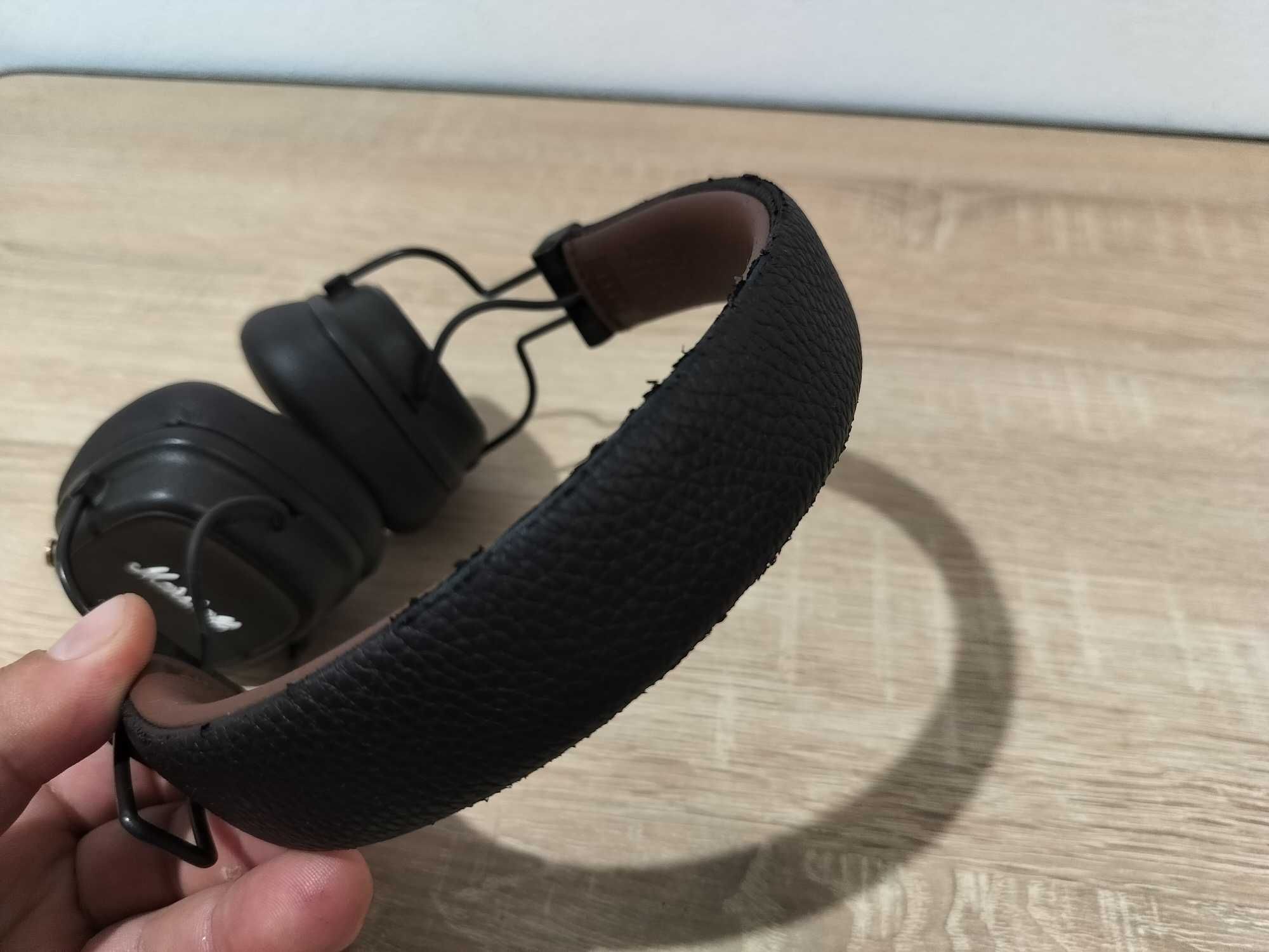 Casti  On ear Wireless Marshall Major IV (4) Bluetooth Brown
