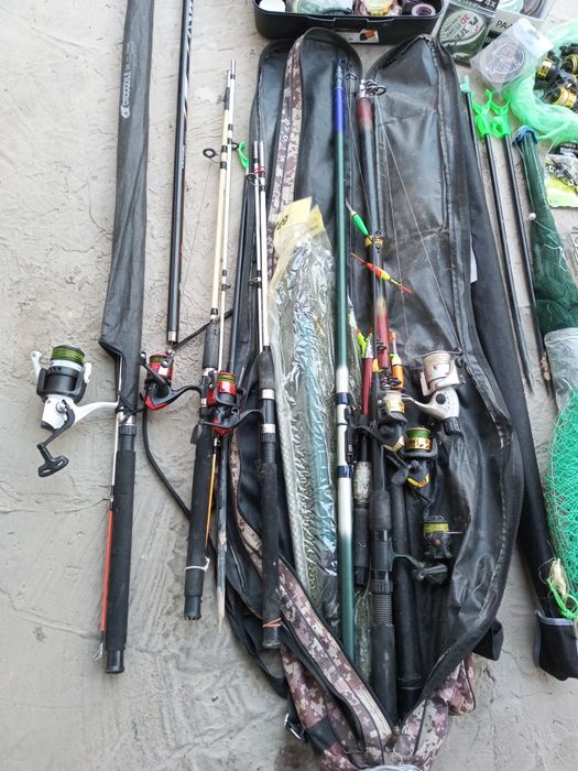 Полный боевой комплект для рыбаков