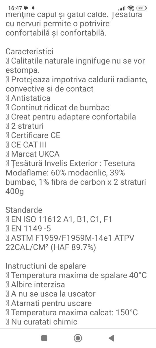 Cagula protecție sudura anti static