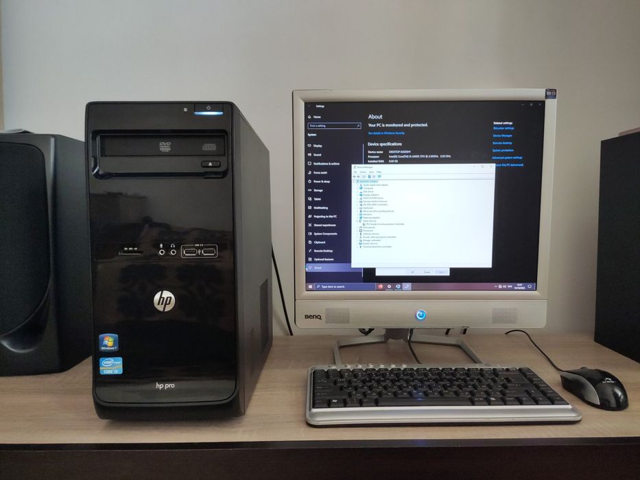 Компютър HP Pro 3400 MT i5 2400s 8GB ddr3 Wifi