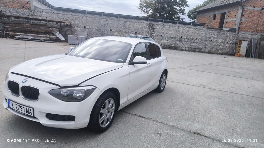 F20 BMW 114 Двигателят проблем