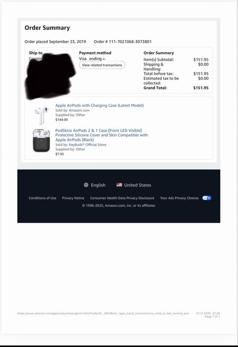 Apple Airpods 2 originale