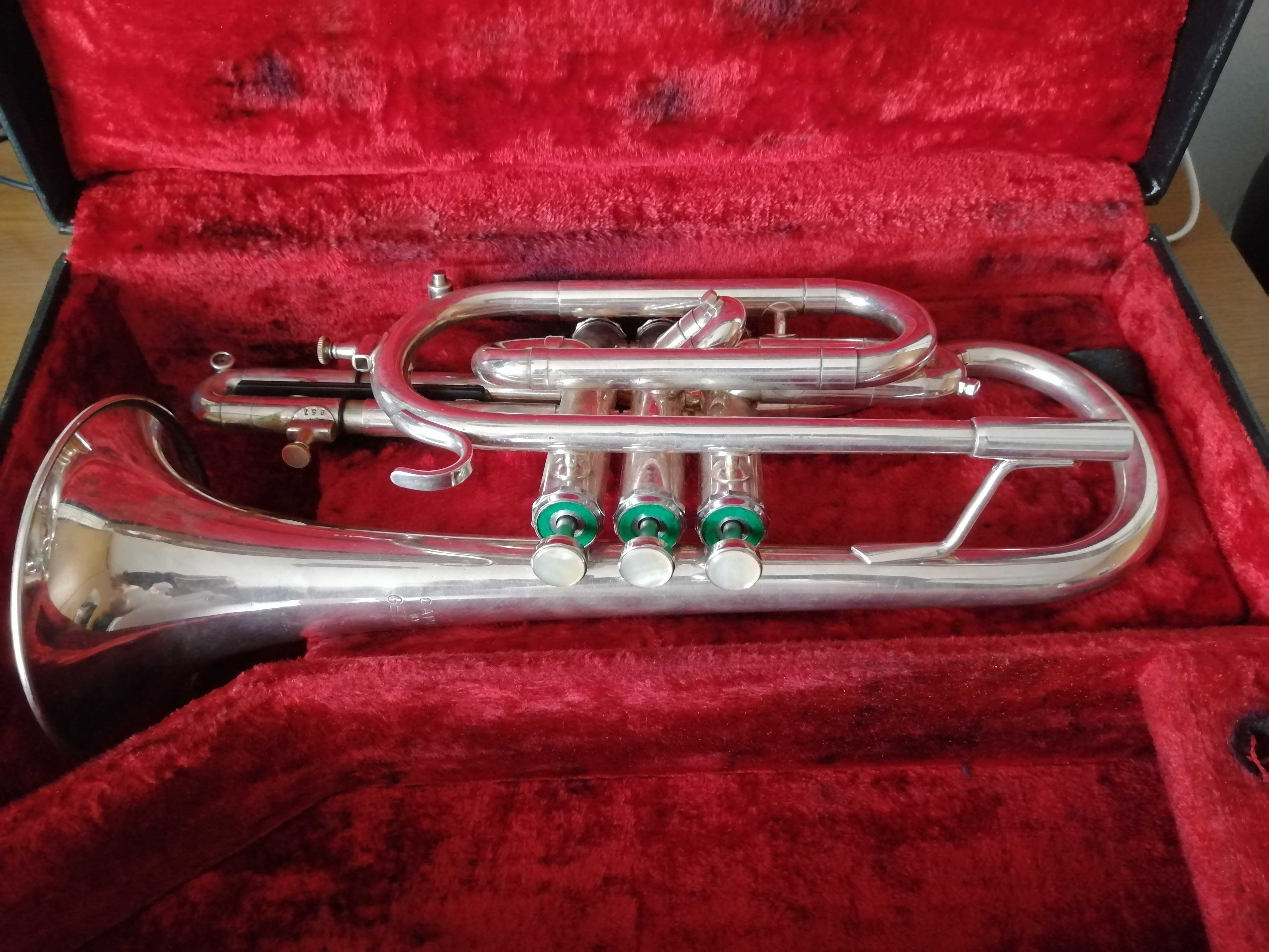 Trompeta Cornet Bb Getzen BY Capri, exceptional, cutie. Pret 950 Euro.