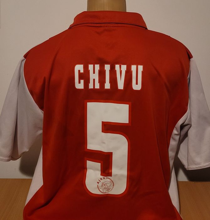 Tricou Cristi Chivu Ajax Amsterdam de colectie cadou fotbal etc