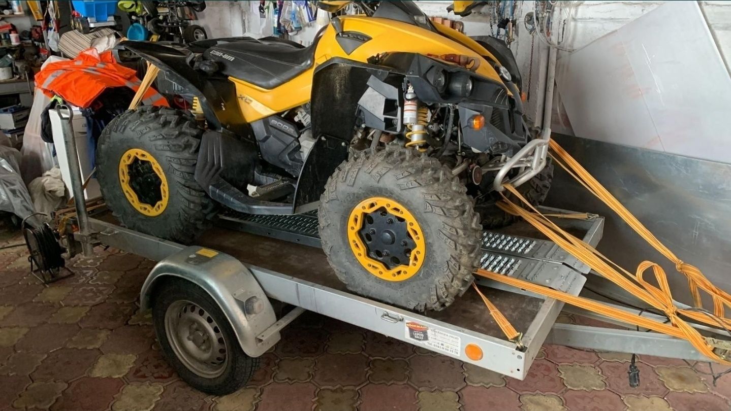 Inchiriez remorca transport moto/atv/marfa platforma categoria B