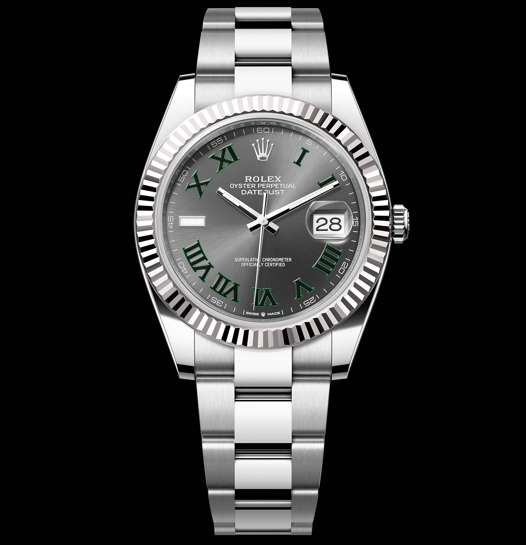 Rolex Datejust 41mm Steel and White Gold 126334 Wim