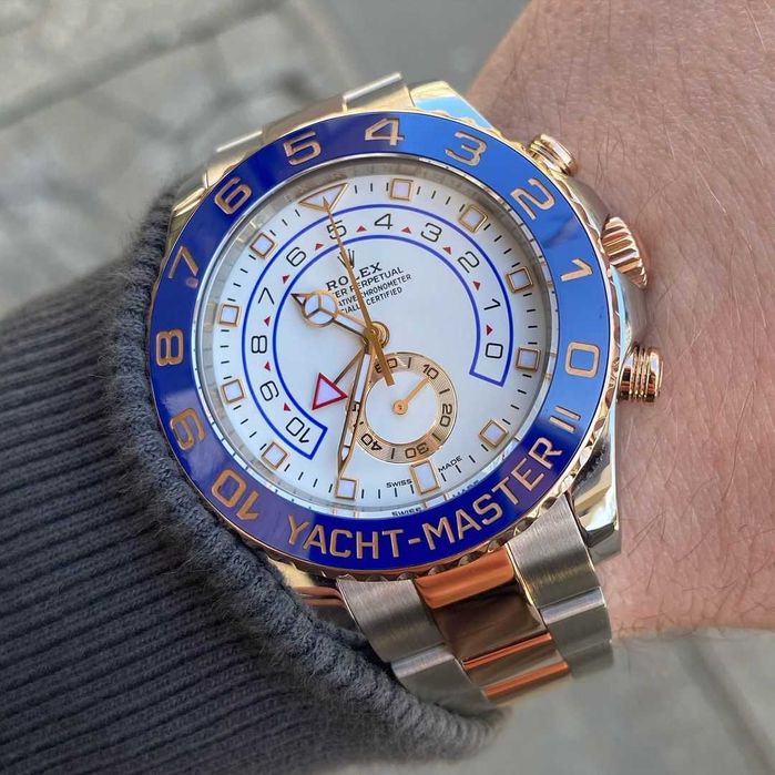 rolex yacht-master 2 двуцветен 44mm