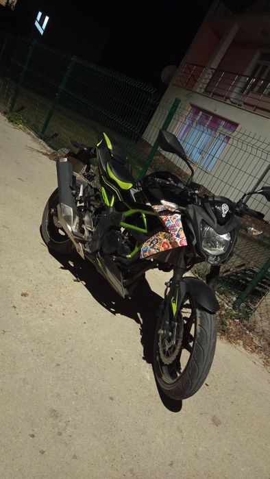 Kawasaki z 125, 2019, 4400km, нов внос от Испания