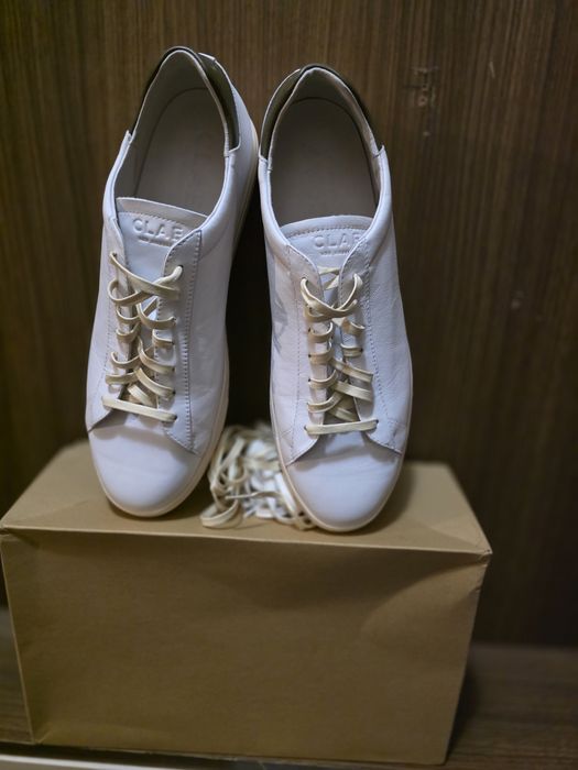 Кожени ниски маратонки "CLAE" Los Angesis