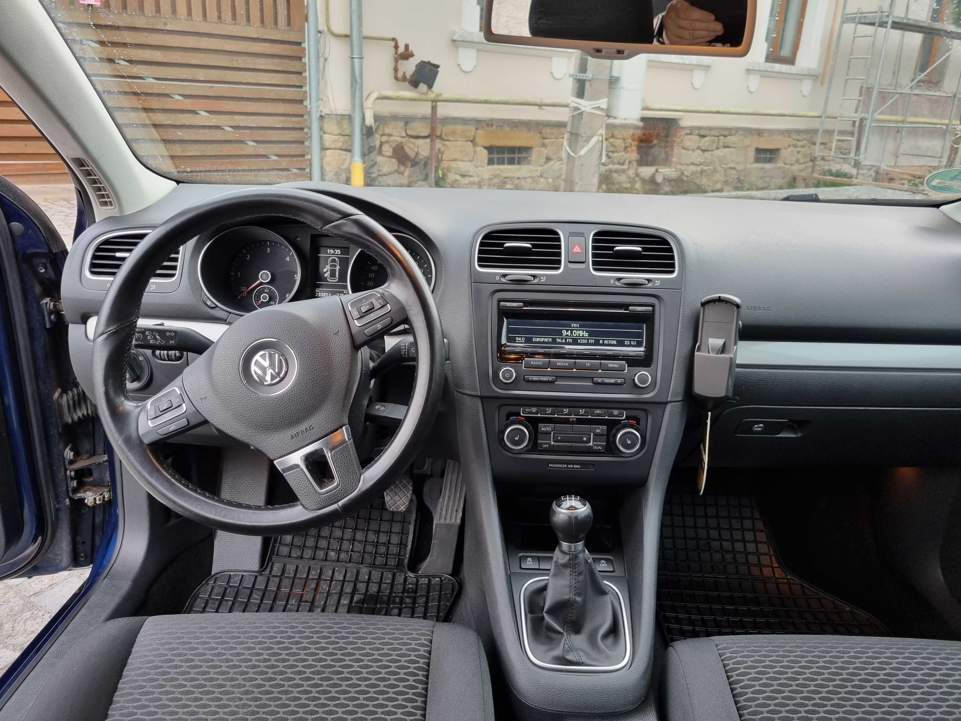 VW Golf 6/1,6 diesel/an 2012