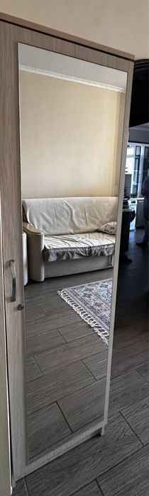 Шкаф с зеркалом для зала, прихожки, гостиной, прихожки