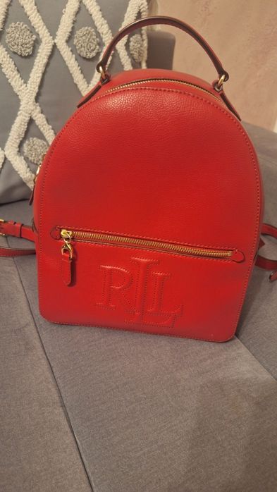Vând rucsac piele original Lauren Ralph Lauren