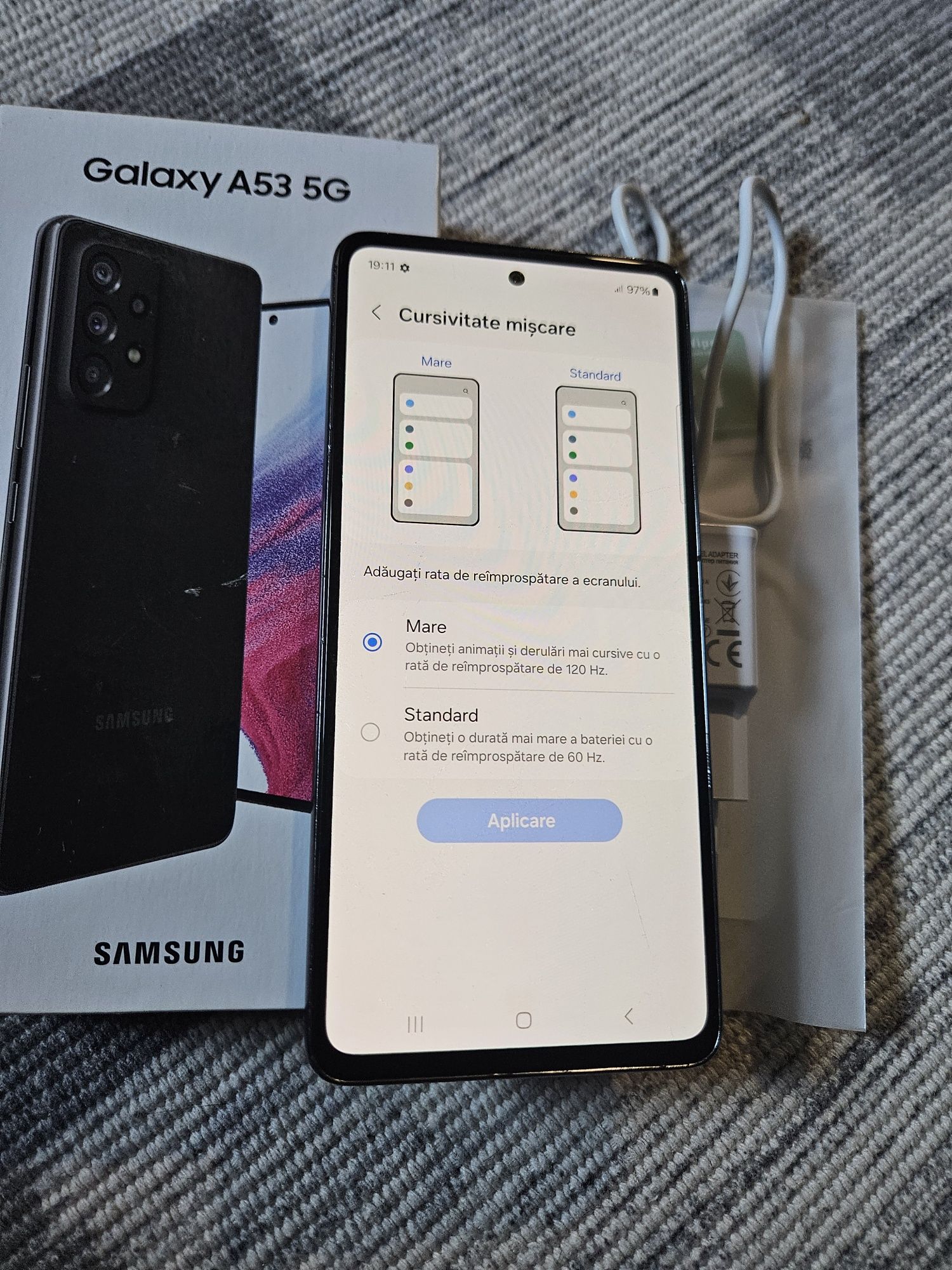 Samsung A53 5G 128Gb 6Gb ram la cutie cu accesorii