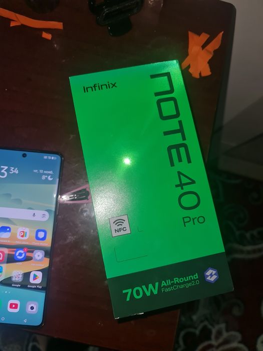 Infinix note 40 pro 12x256 sotiladi