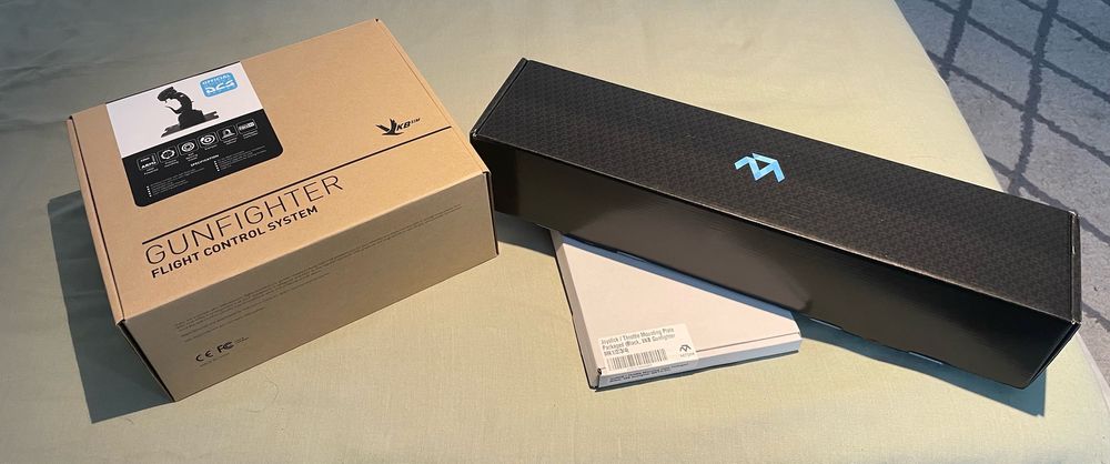 Flight Stick VKB Gunfighter IV Modern Combat Edition Pro + Extensie