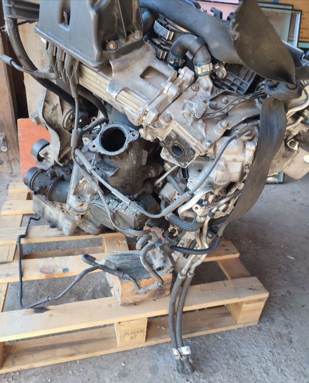 Dezmembrez motor Mercedes 2.2 cdi euro 5 an 2015 motor OM 651