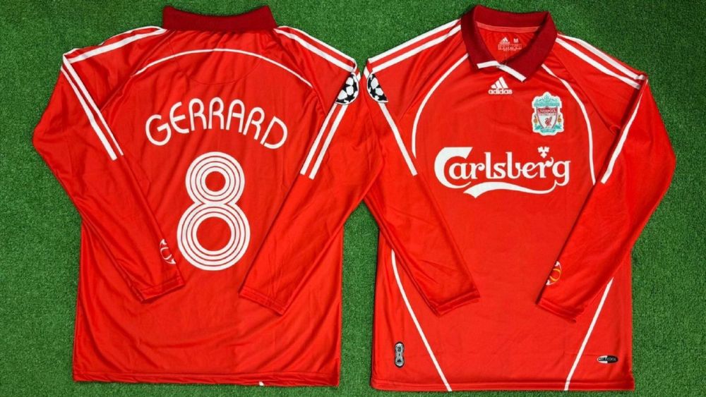 Steven Gerrard Liverpool (Футболна тениска с дълъг ръкав)