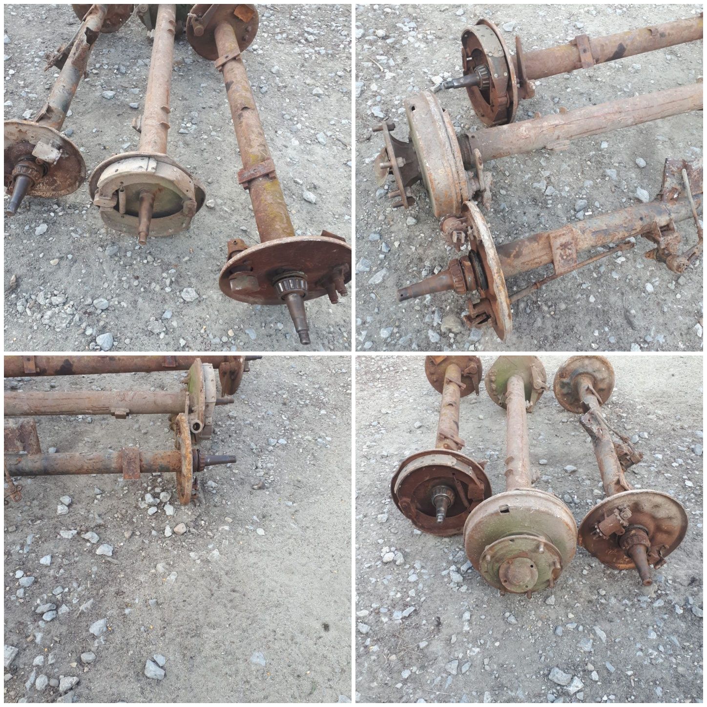 Fuzete si punte  remorca Rm2,butuc tractor u650