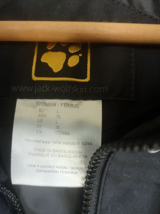 Jack Wolfskin, яке за дъжд, размер L