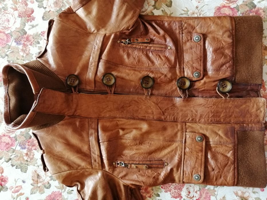 Якета естествена кожа