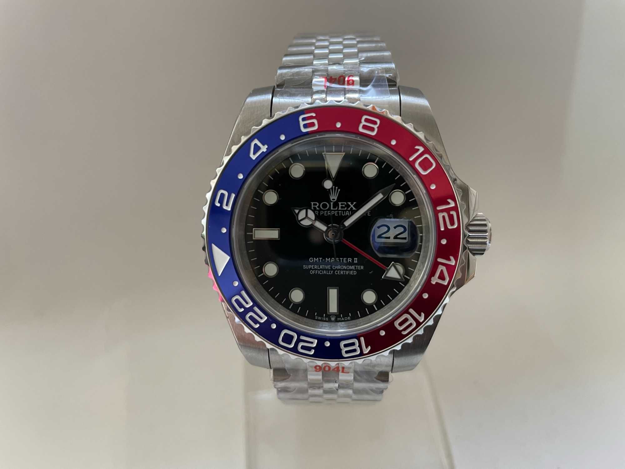 Rolex GMT Master II Blue Red Pepsi Bezel Jubilee! Poze reale!