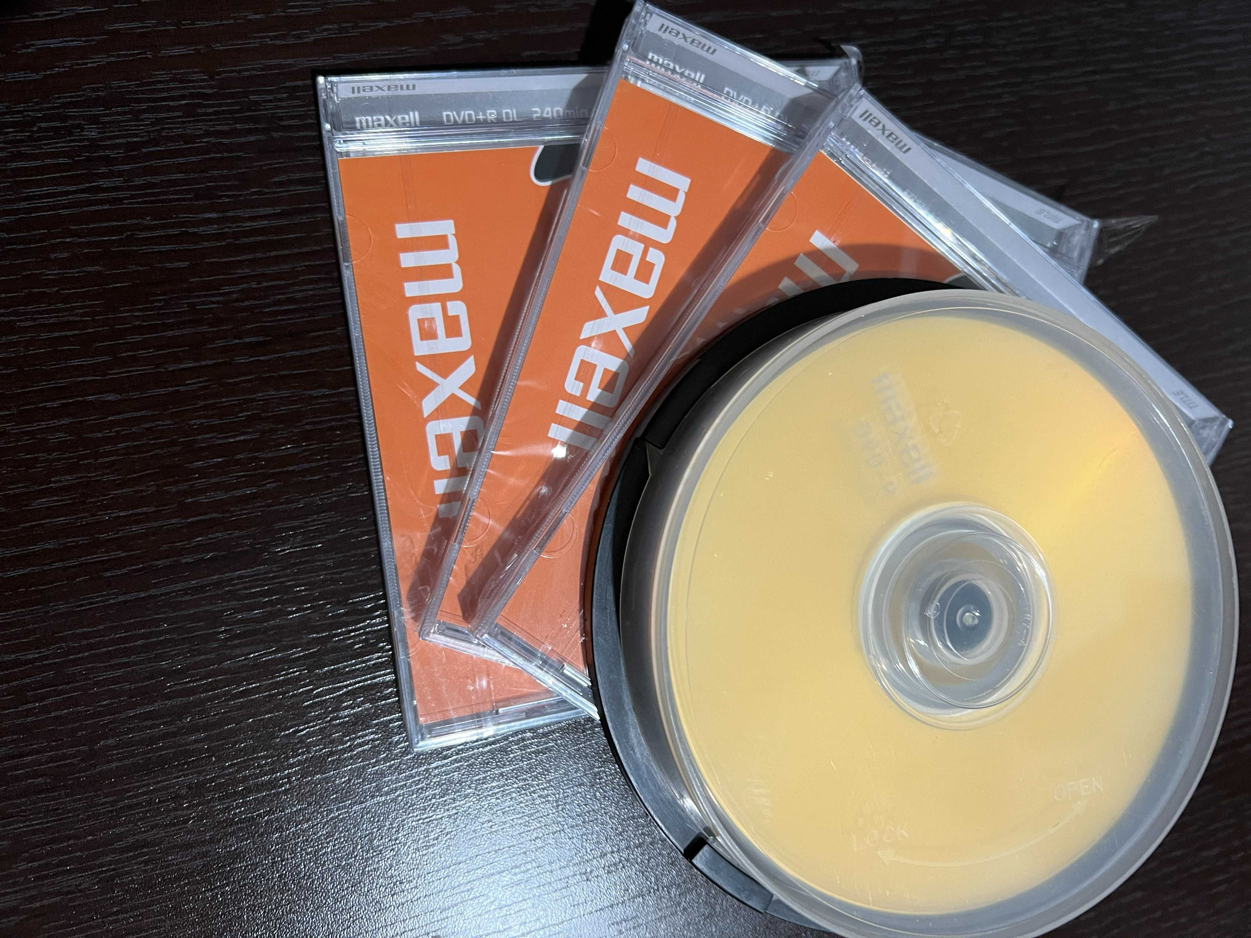 Set Maxell 10 x DVD-R 120min 4.7GB 16x + 3 x DVD-R 240min 8.5GB 8x Noi