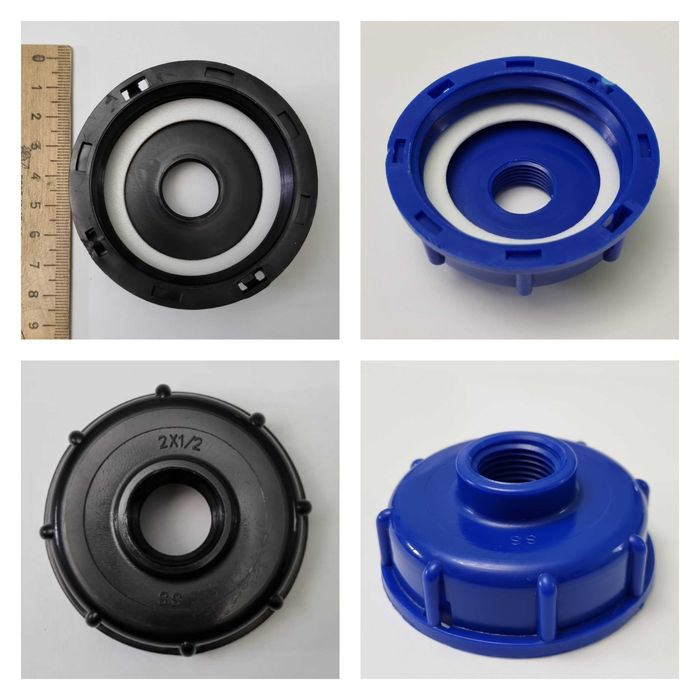 Переходник крышка фитинг на Евро Бак - Куб