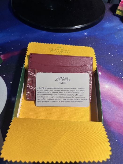 goyard card holder