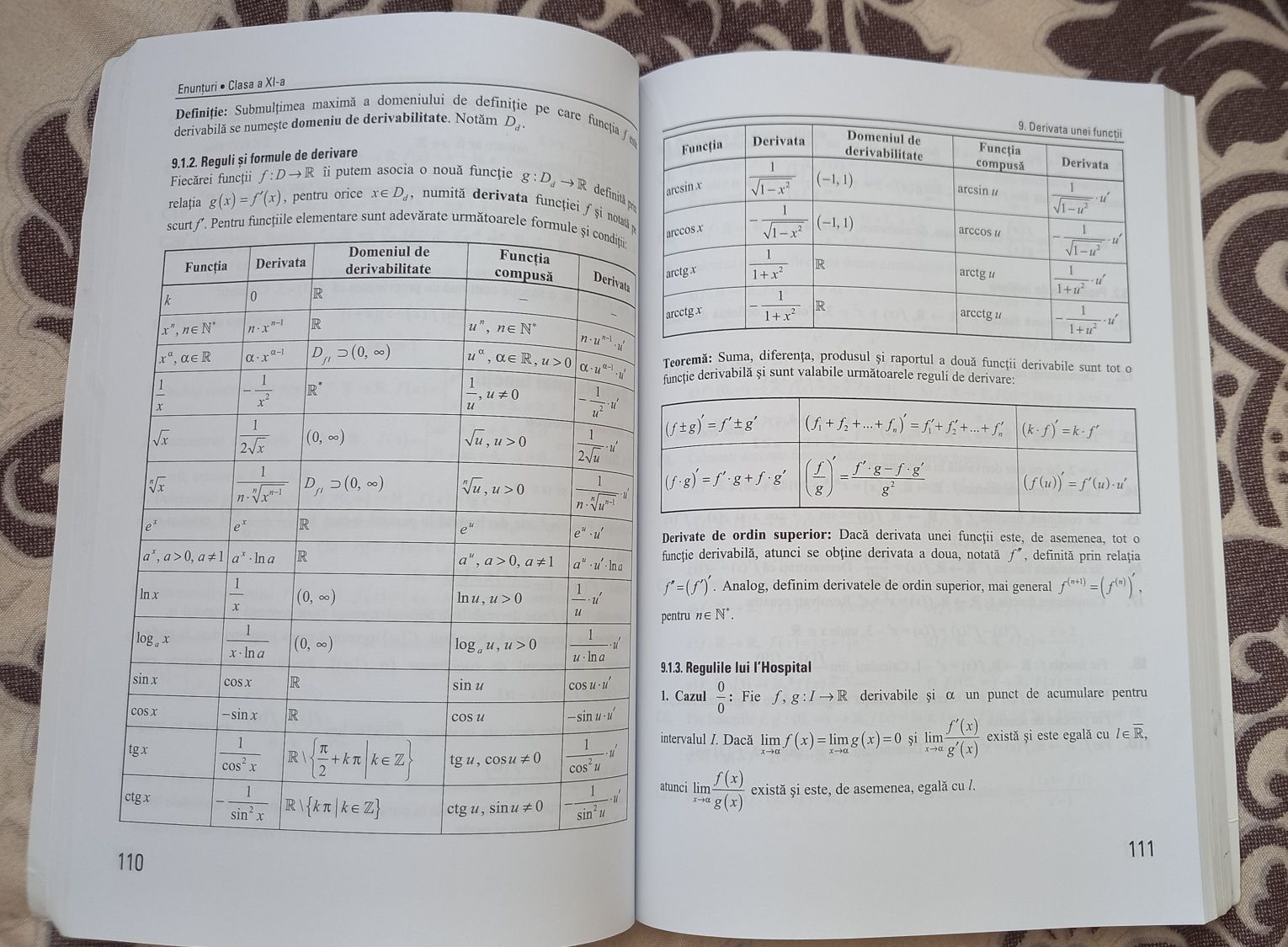 Culegere matematică pentru bacalaureat, 2020