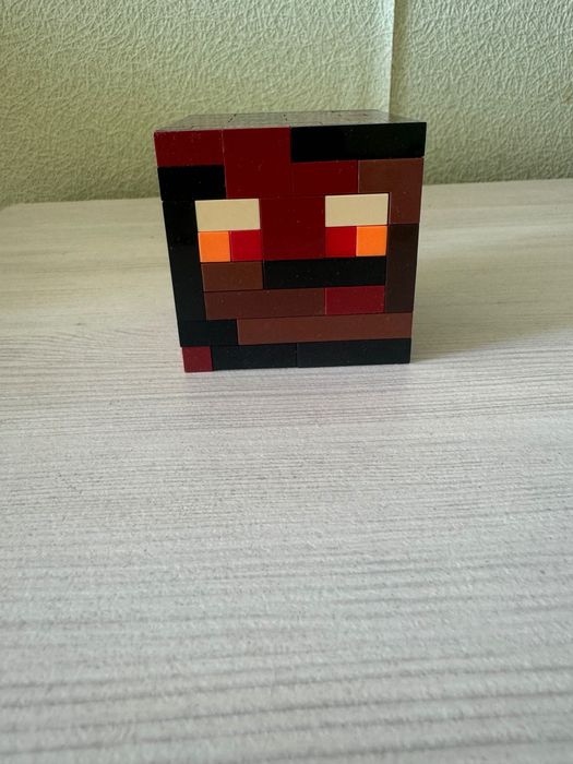 Магма куб Лего майнкрафт большой