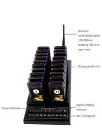 Sistem wireless de apelare chelner RETEKESS T111, Cu emitator si 20 de