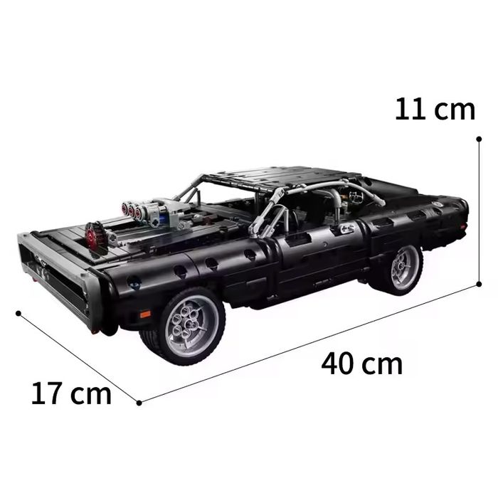 Set Construcție Tip Technic Dodge Lego-1070 piese-Sigilat,Nou