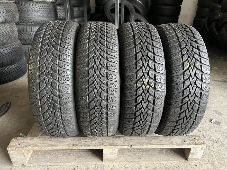 4 anvelope de iarna 195/65/15 dunlop!