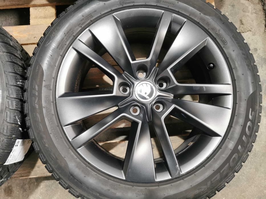 Jante Originale Skoda Karoq / Kodiaq . R 17 cu anvelope de iarna