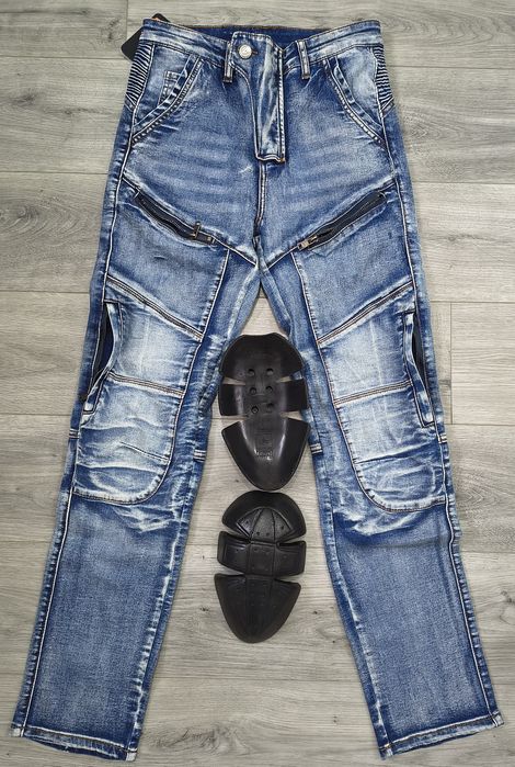 Blugi moto cu protecții,Volero, XS/S