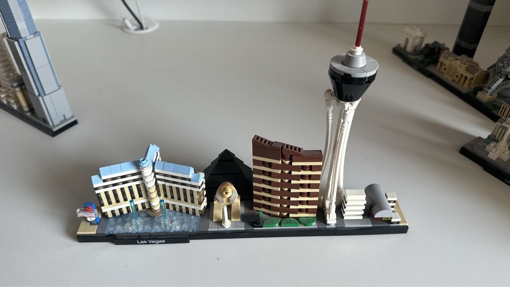 Lego architecture London, New York, Las Vegas, Paris, Sydney