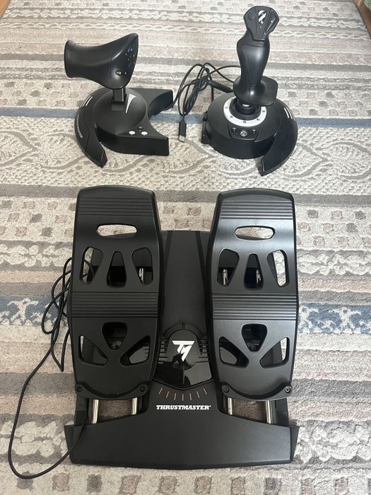 Manșă+pedale Thrustmaster TFlight Full Kit X
