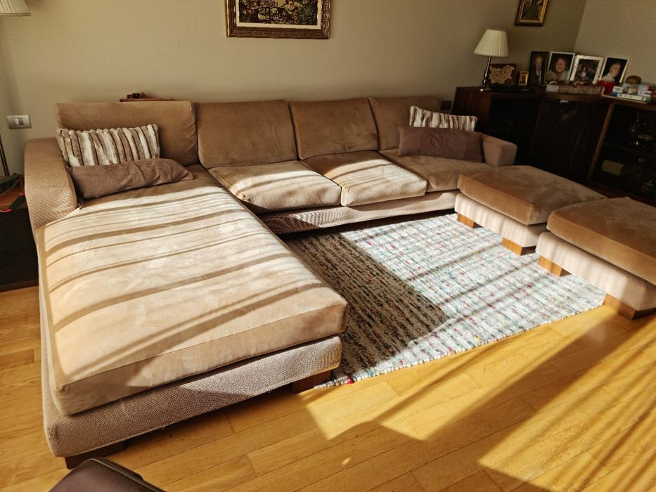 Голям диван с две лежанки