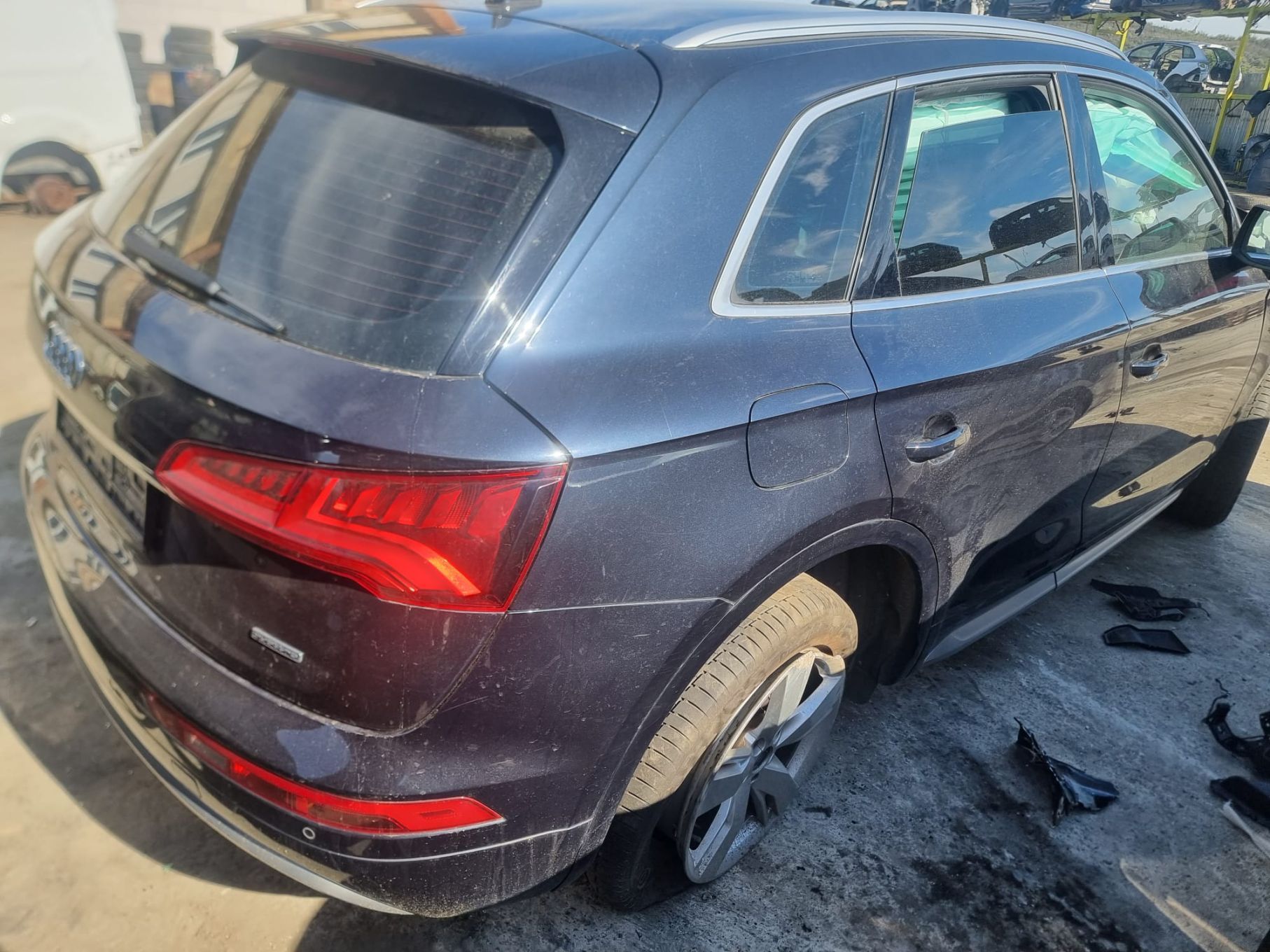 Scut termic evacuare dreapta fata 80A399299 Audi Q5 2 (FYB) [2016 - 2