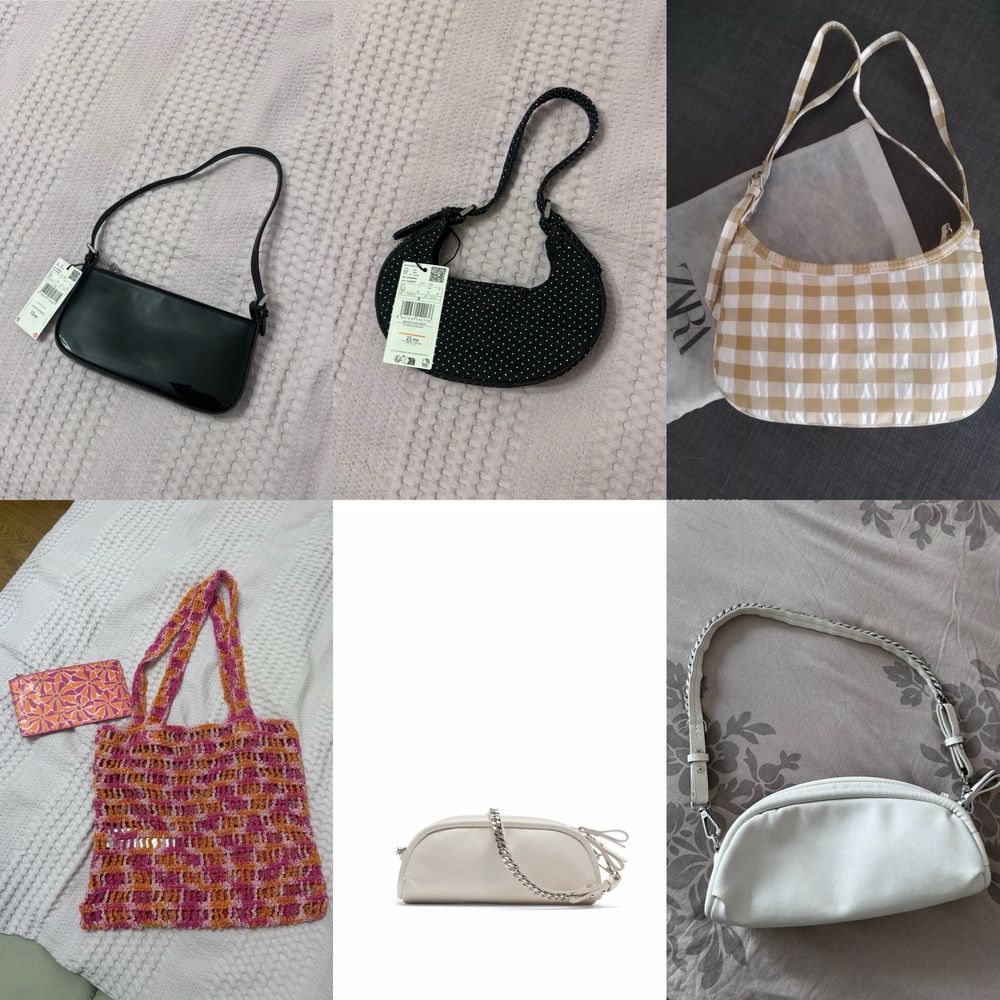 Новые сумочки  от Zara и Mango