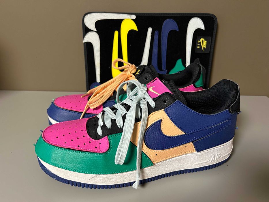 Nike Air Force 1/1 Black Multi-Color, номер 42.5