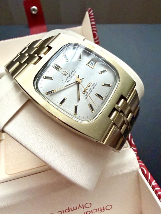 Ceas Omega Constellation Chronometer Automatic.Placat Aur