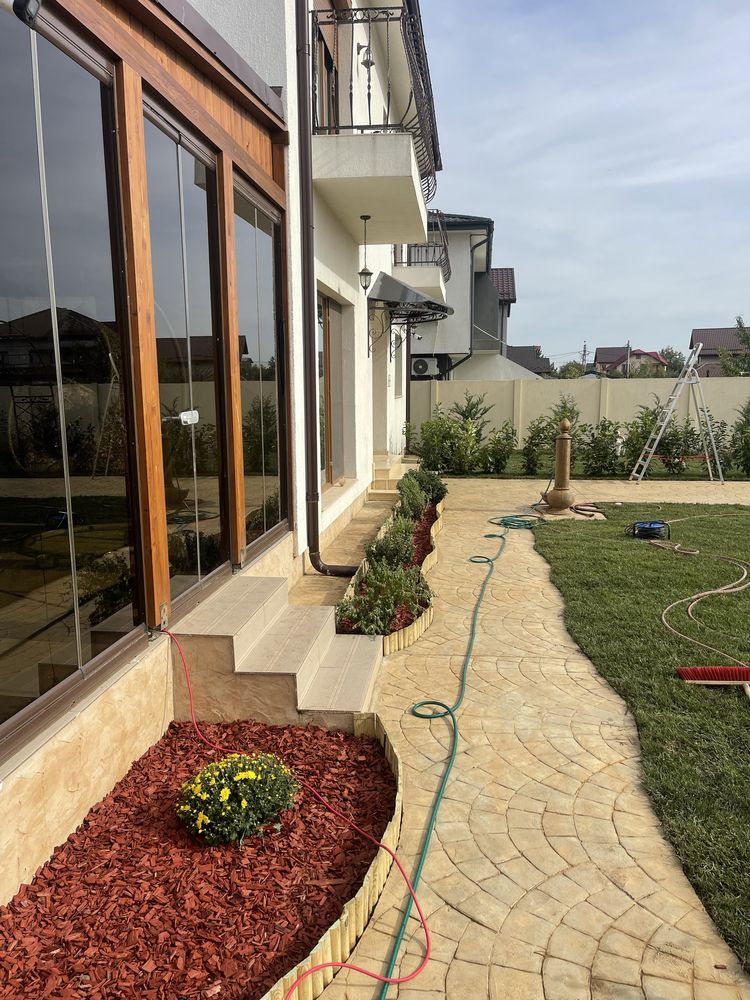 Amenajari Gradini , Rulouri de gazon , Sisteme de irigat , Plante